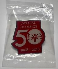 2018 Special Olympics 50th Anniversary Souvenir Enamel Pin - NEW picture