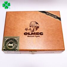 Olmec DB Corona Empty Wood Cigar Box 8