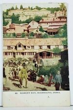 India Market Day Darjeeling, India Postcard D19 picture