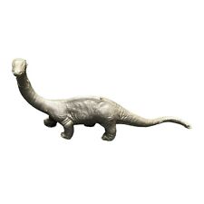 Brontosaurus Dinosaur 1960s Gray Vintage Plastic Prehistoric Playset Figure picture