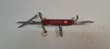 LL Bean Swiss Army Knife Wenger Delemont 6 Tool Pocket Knife Screwdriver 2 Blade picture
