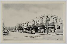 Pennsylvania Warren PA Liberty St 5 & 10 Cent Store Old Cars c1930 Postcard AA2 picture