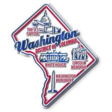 Washington D.C. Premium State Map Magnet picture