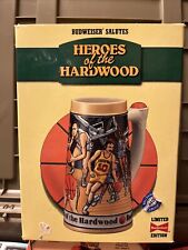 Vintage Budweiser Salutes Heroes of the Hardwood Beer Stein 1991 Limited Edition picture