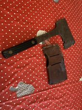 Vintage Hatchet With Nail Puller And Leather Cover Move On If You’re A Watcher picture