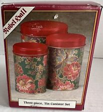 Nobel Hall Set of 3 Tin Canisters NEW picture