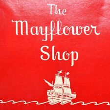Original Vintage 1948 The Mayflower Shop Restaurant Menu Boston Massachusetts picture