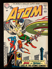 The Atom #7 (DC 1963) Key issue 1st Hawkman cross-over 1st team-up - NICE COPY picture
