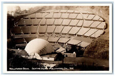 Hollywood California CA Postcard Hollywood Bowl c1930's Vintage RPPC Photo picture