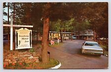 c1960s Treadway Motor Inn Hotel Vintage Sturbridge Massachusetts MA Postcard picture
