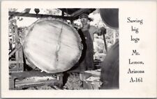 1952 MOUNT LEMMON Arizona RPPC Real Photo Postcard 
