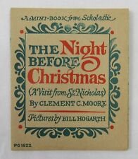 VTG 1973 SCHOLASTIC MAGAZINES BOOKLET THE NIGHT BEFORE CHRISTMAS BILL HOGARTH picture