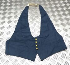 RAF Vintage Mess Dress Officers Issue Buttoned Bib Waistcoat Air Force Moss Bros picture