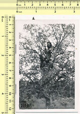 038 1960's Two Women, Girls in Tree Abstract Surreal Portrait vintage photo orig picture