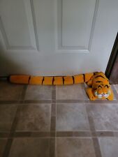 vintage rare garfield plush long tail door stop draft stopper 1978 picture