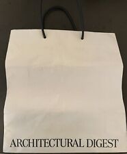 Rare Architectural Digest Magazine Shopping Bag- 12