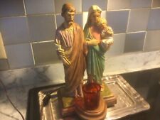 VTG.Lg. Holy Family Statue 14
