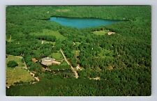Sandwich MA-Massachusetts, Aerial Heritage Plantation, Souvenir Vintage Postcard picture