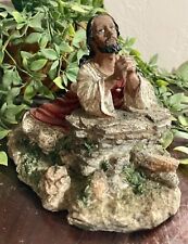 Jesus Praying Gethsemane Garden Statue 6” X 8” picture