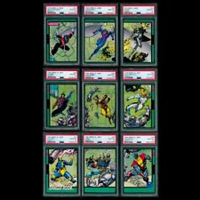 X-MEN DANGER ROOM CARD SET  1992 IMPEL JIM LEE X-MEN SERIES GEM MINT PSA 10 picture