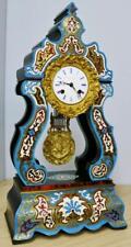 Antique French Empire Breguet A Paris Boulle Ornate Portico Regulator Clock picture