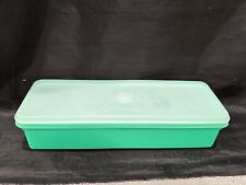 Vintage Tupperware Green Celery Keeper Crisper Container 892  with Lid 893 picture