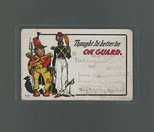 Postcard Thought I Better Be On Guard 1905 St Paul & Larimore RPO picture
