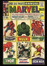 Marvel Tales (1964) #1 VG+ 4.5 Annual Spider-Man Iron Man Thor Marvel 1964 picture
