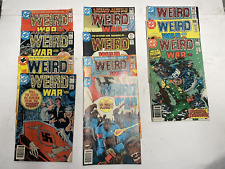 Weird War Tales. Lot Of 11 Comics picture