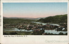 Woodsville,NH Birds Eye View Grafton County Copper Windows New Hampshire Vintage picture