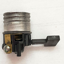 Leviton Rotary On/Off Switch Standard Base Socket Paddle Knob Vintage Lamp Part picture
