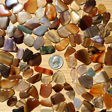 Small Polished Rock Slices Natural Stone Crystal Mineral Mix Colorful 10oz Lot picture