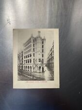 King Edward Hotel Hongkong 1900s Black And White Unposted Postcard picture