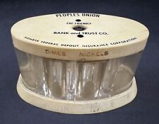 Vintage Thriftimatic People's Union Bank & Trust Co. Still Bank Coin Sorter picture