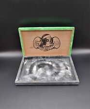 Psychedelic Wooden Cigar Box Deadwood Tobacco Co. Fat Bottom Betty picture
