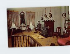 Postcard Front Parlor Abraham Lincolns Home Springfield Illinois USA picture