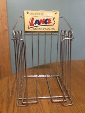 Vintage Lance Salted Peanuts Display Rack picture