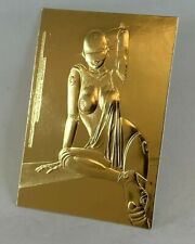 HAJIME SORAYAMA SILVER & SATIN SERIES 3 1997 GOLD EMBOSSED Case Card #/d to 1000 picture