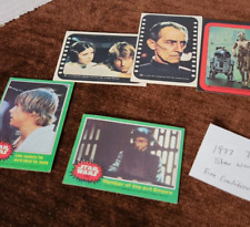 1977 Topps Star Wars Cards with stickers - Lot picture