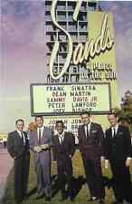 Las Vegas NV Sands Hotel Rat Pack *Frank Sinatra  *Dean Martin  4x6 Postcard  picture