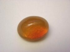 Opal fire orange crystal gemstone cabochon 24x19MM Mexico  HUGE 34.1cts jl51 picture