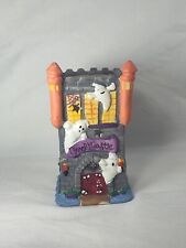 Creepy Castle Ceramic Tea Candle Ghost Holloween Decor  picture