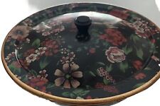 Nevco Lidded Container Floral  Republic SOUTH AFRICA  Vintage picture
