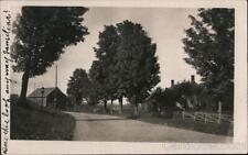 RPPC Rural Country Road,Probably Near Stowe,VT Lamoille County Vermont Postcard picture