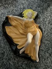 Vintage 60’s Pin Up Risque Sexy Woman Ashtray 3D Holland Mold Trinket Dish 014 picture