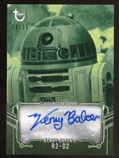 KENNY BAKER Topps Star Wars The Force is with you R2-D2 AUTO Autograph /25 picture