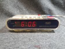 Vintage 1998 Tozai Digital Alarm Clock Radio See Thru 2233T  READ picture