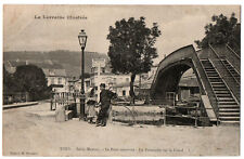 CPA 54 - TOUL (Meurthe and Moselle) - Saint-Mansuy. Le Pont Turnant. Gateway picture