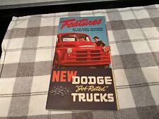 Original 1948 Dodge Truck Full Line Foldout Sales Brochure Mailer picture