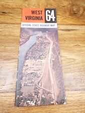 Vintage 1964 West Virginia Official Road Map – State Highway Department picture